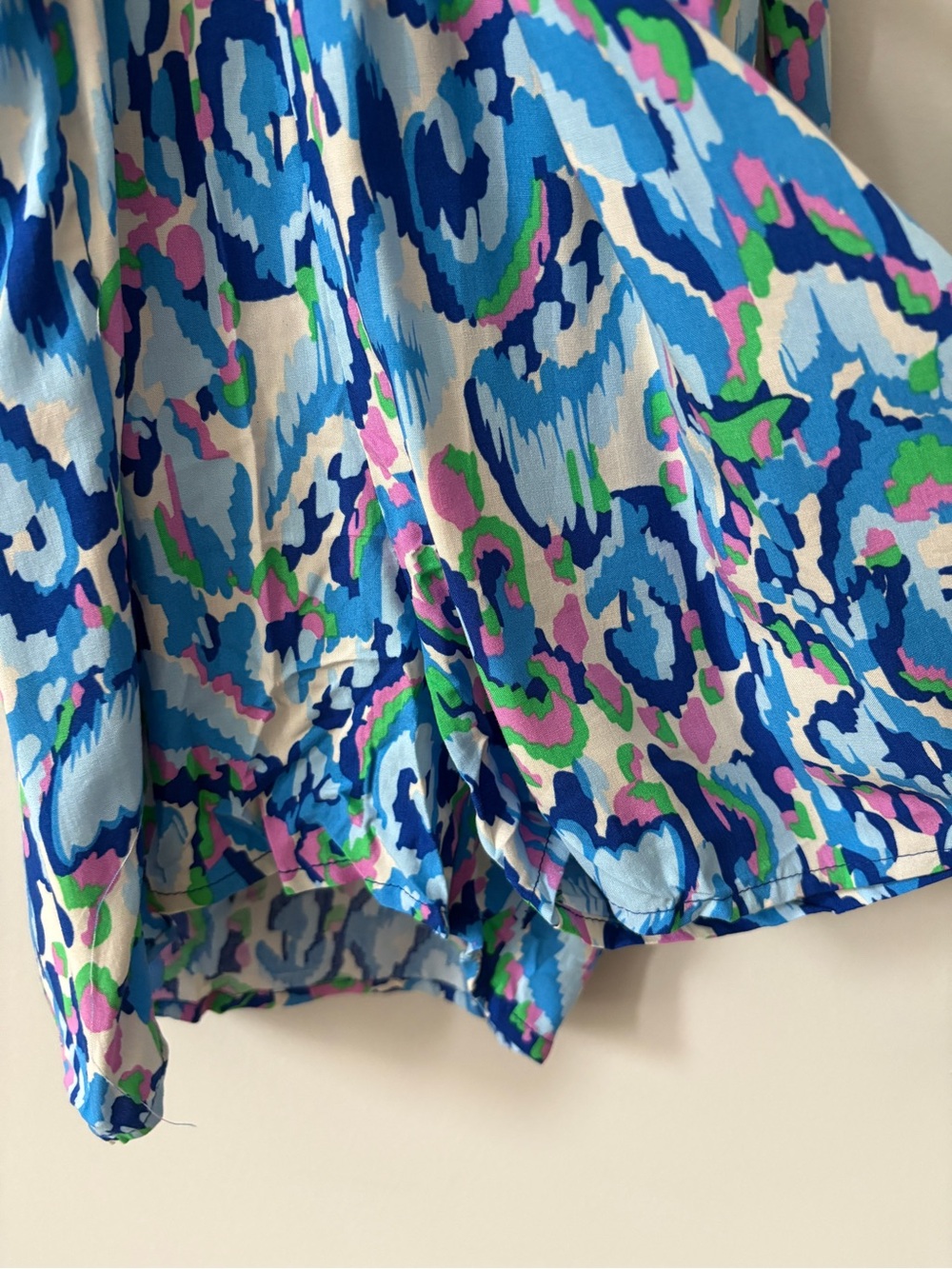 Cupshe Abstract Print Drawstring Romper - Picture 7 of 10